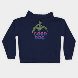 Good Dog Turtle Kids Hoodie